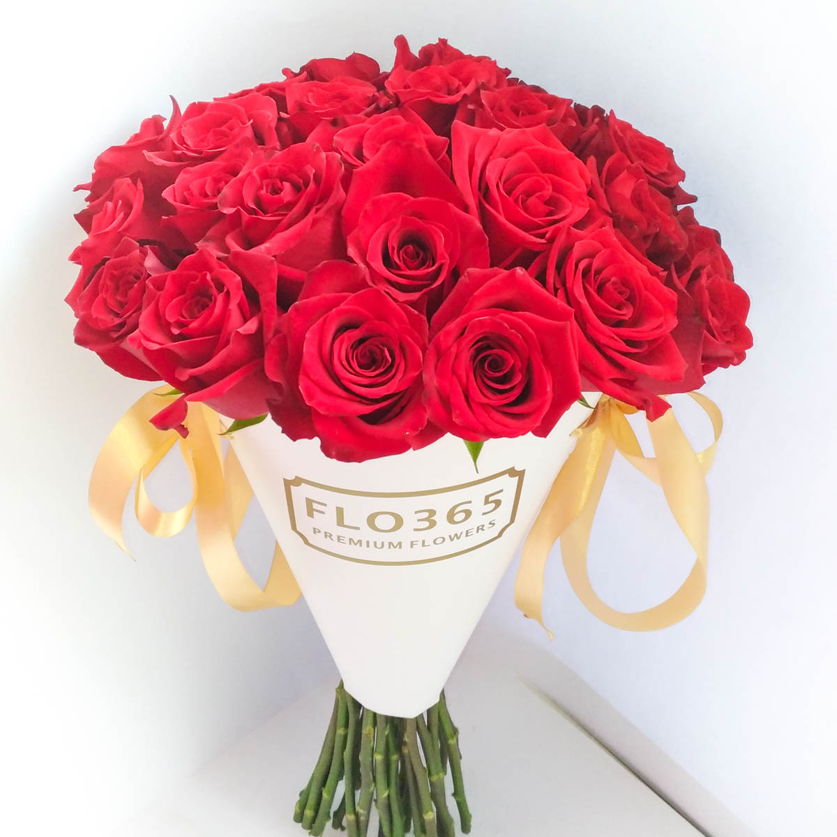 ХИТ ПРОДАЖ! 25 Красных роз в конверте - Фотография цветов перед доставкой